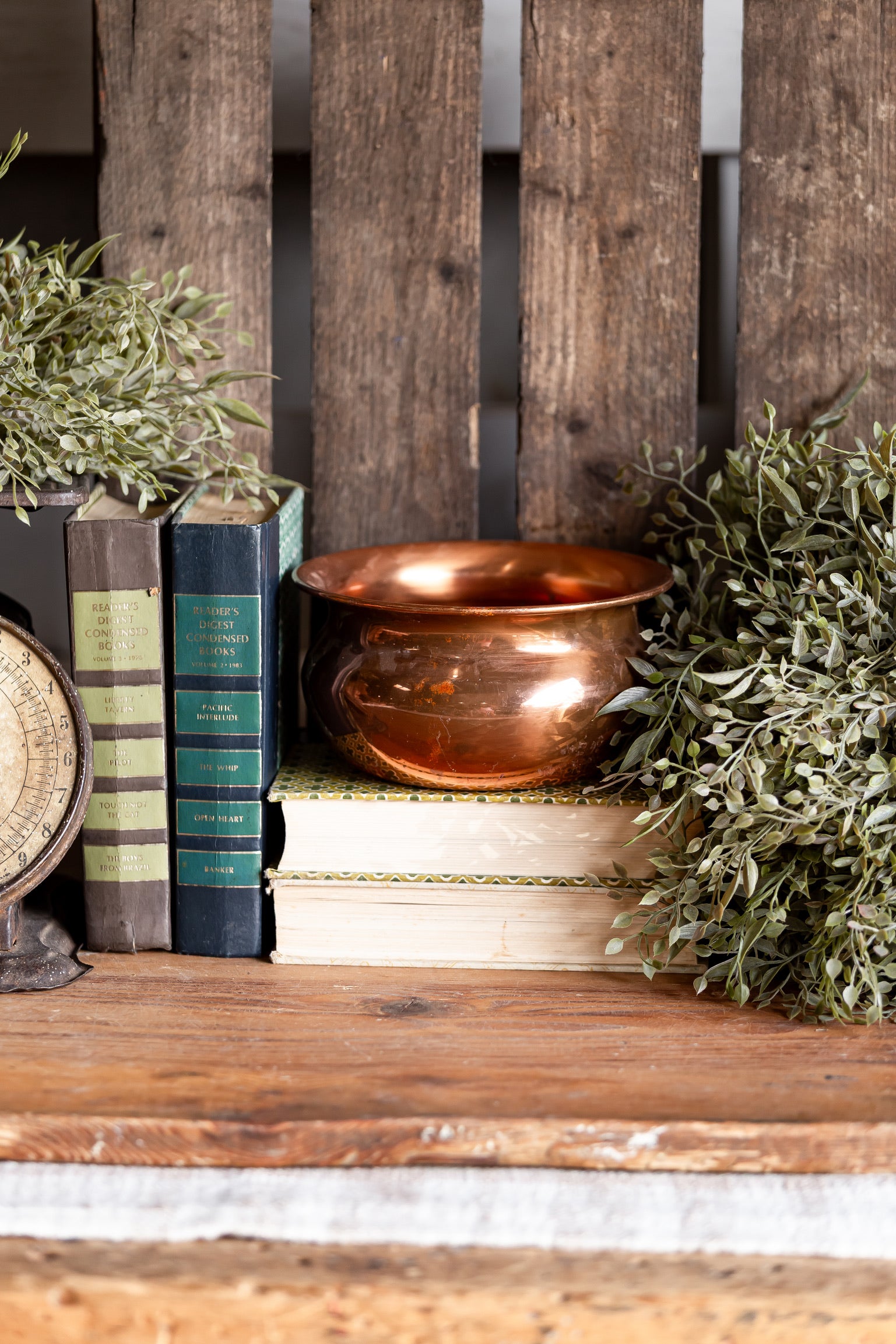 Vintage Copper Bowl The Little Burlap Barn
