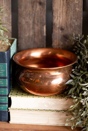 Vintage Copper Bowl The Little Burlap Barn