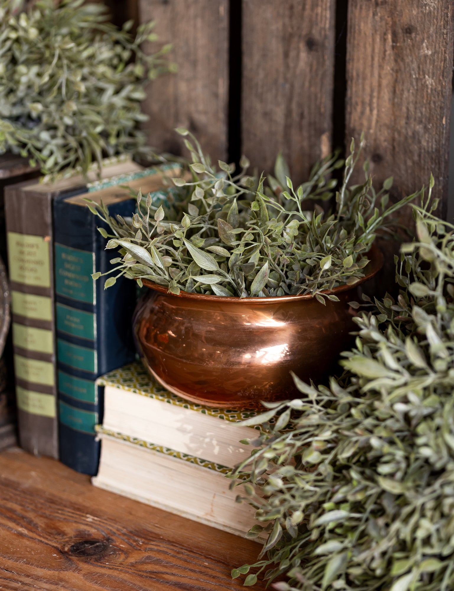 Vintage Copper Bowl The Little Burlap Barn