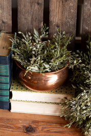 Vintage Copper Bowl The Little Burlap Barn