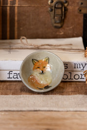 Hand Painted Stoneware Fall Mini Bowl Creative Co-Op