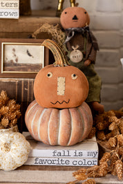 Primitive Jack O' Lantern Head The Little Burlap Barn