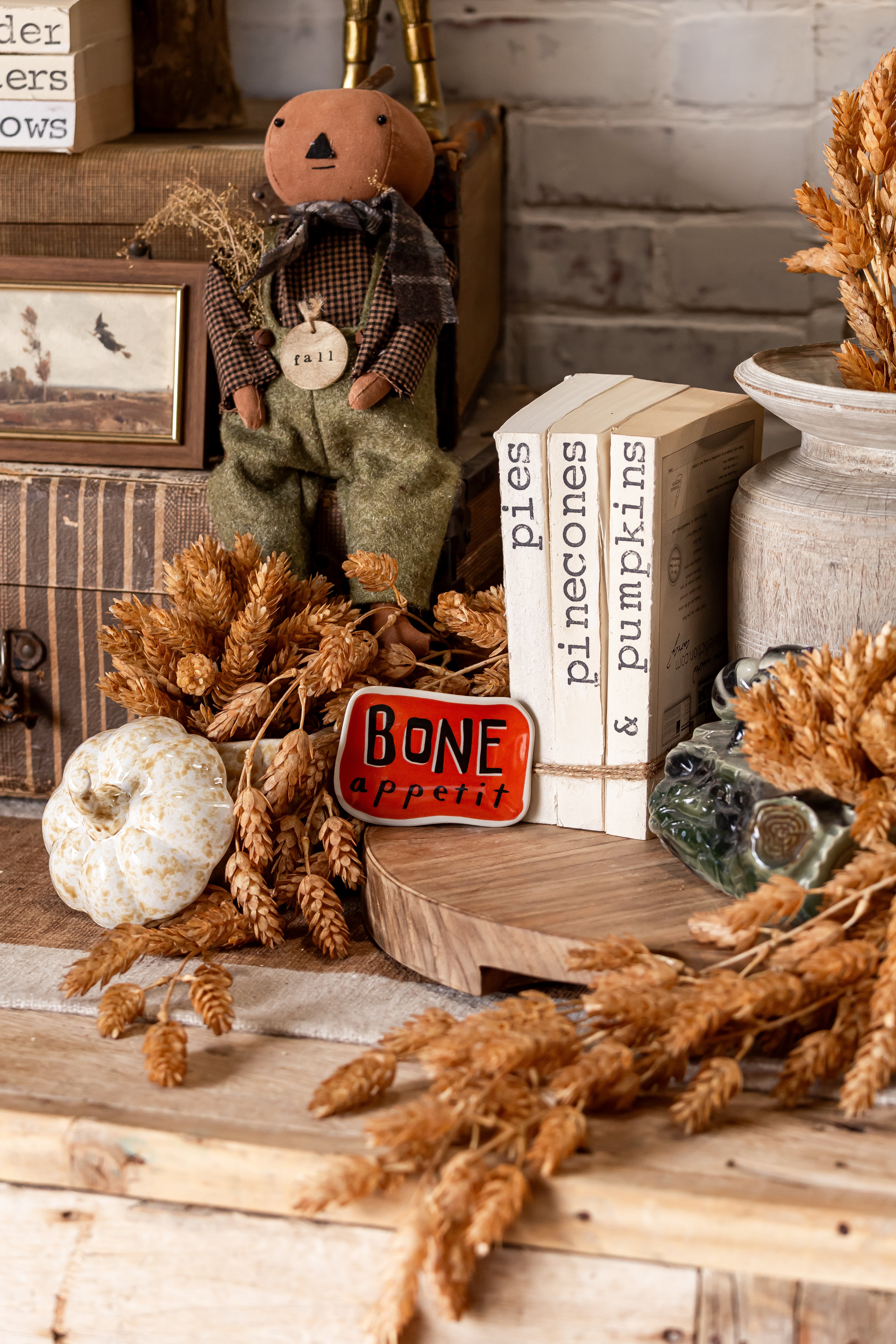 Stoneware Halloween Dish Creative Co-Op