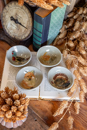 Hand Painted Stoneware Fall Mini Bowl Creative Co-Op