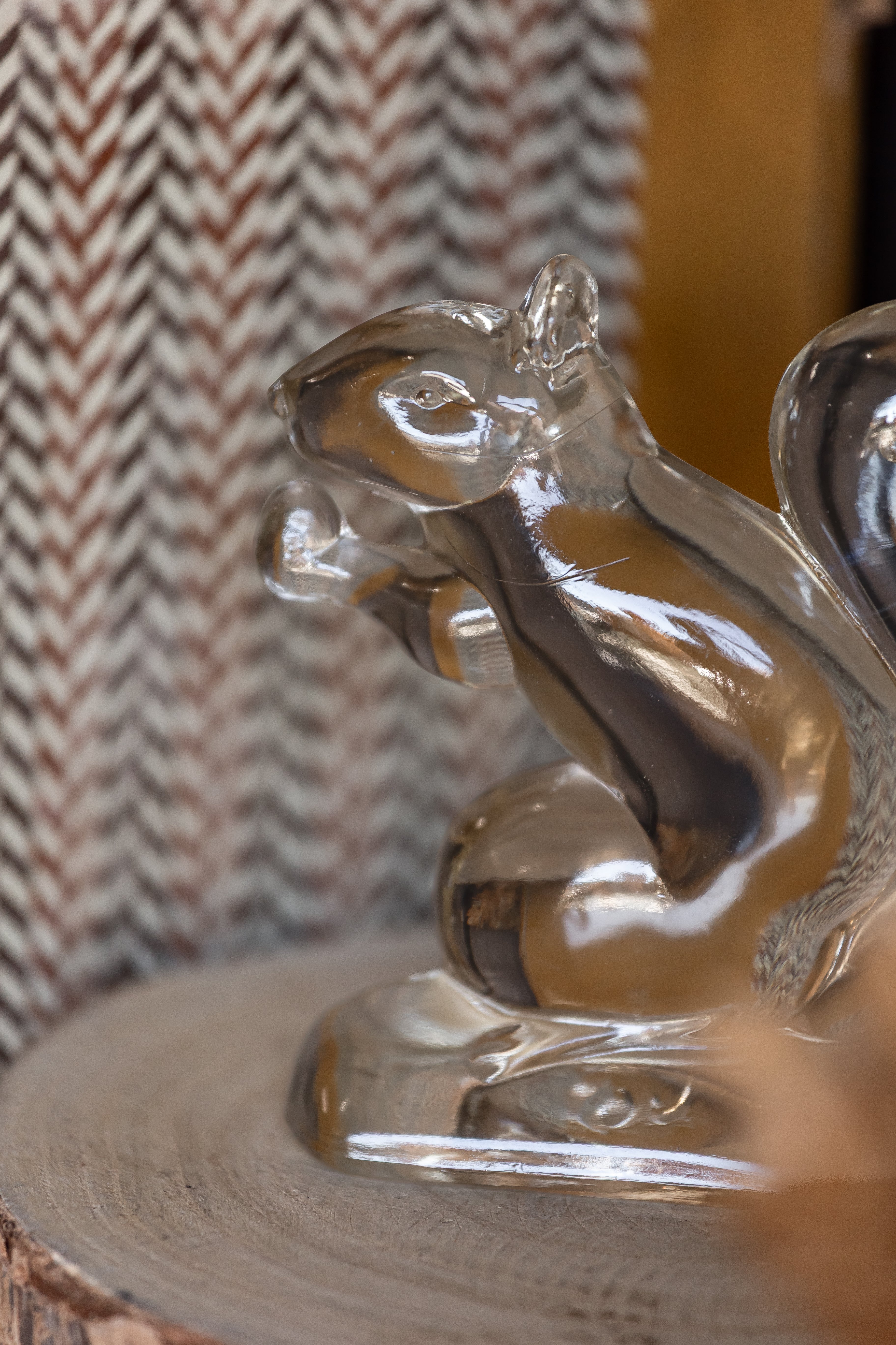 Vintage Glass Squirrel The Little Burlap Barn