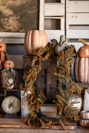 Fall Juniper Garland Ragon House