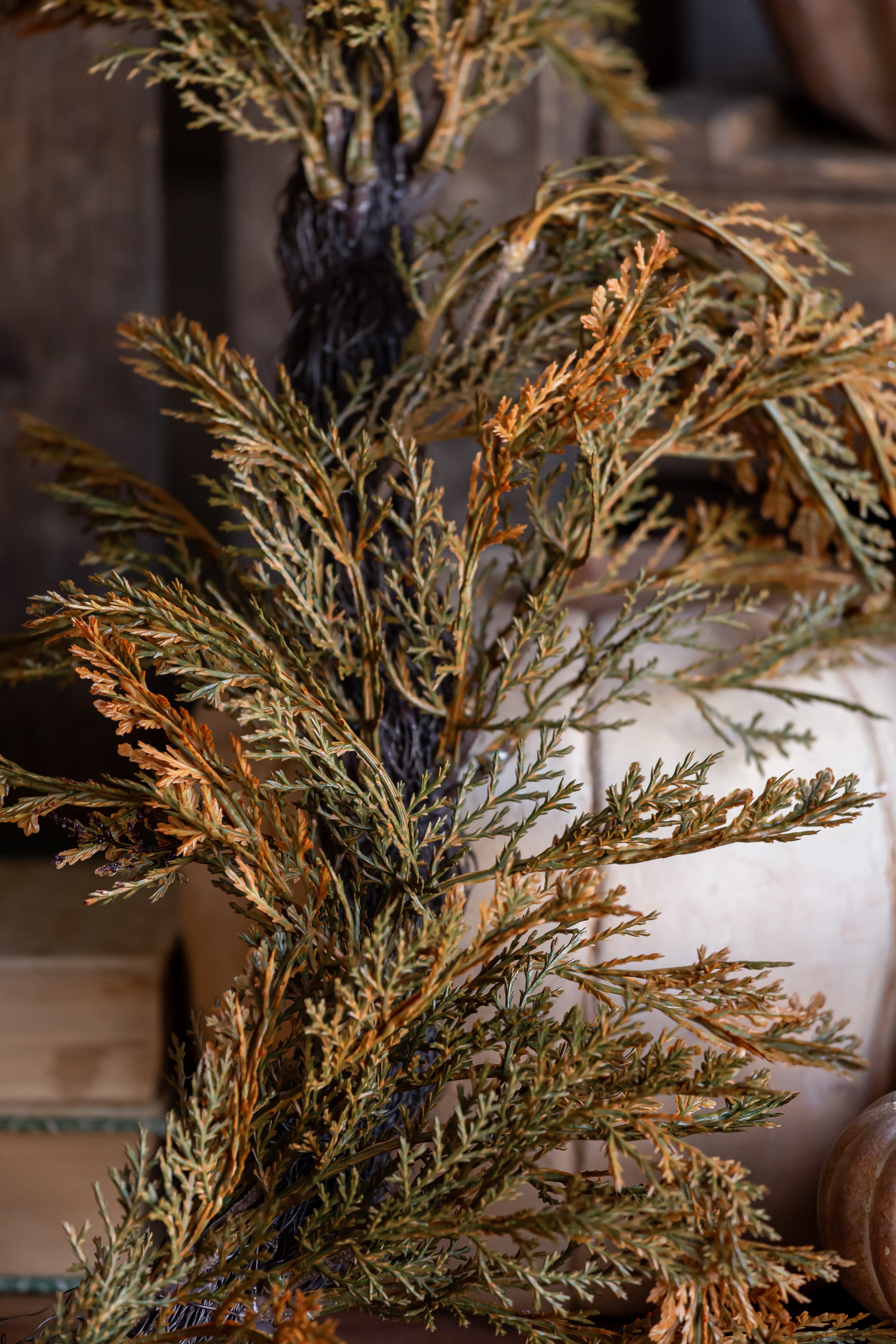 Fall Juniper Garland Ragon House