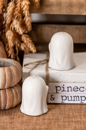 Ghost Salt and Pepper Shakers Creative Co-Op