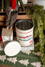 1980's Campfire Marshmallow Tin The Little Burlap Barn