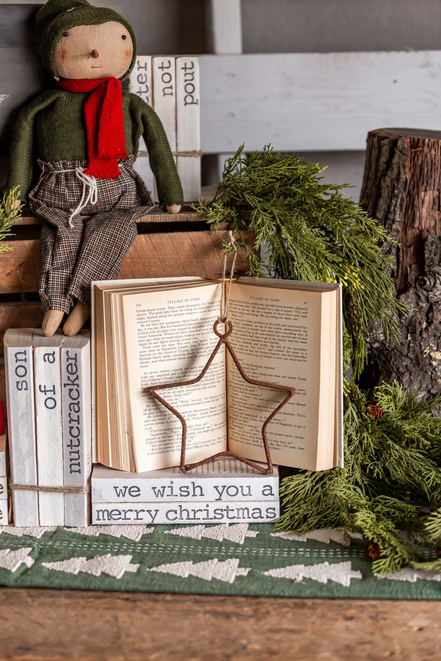 Salvaged Star Ornament* The Little Burlap Barn