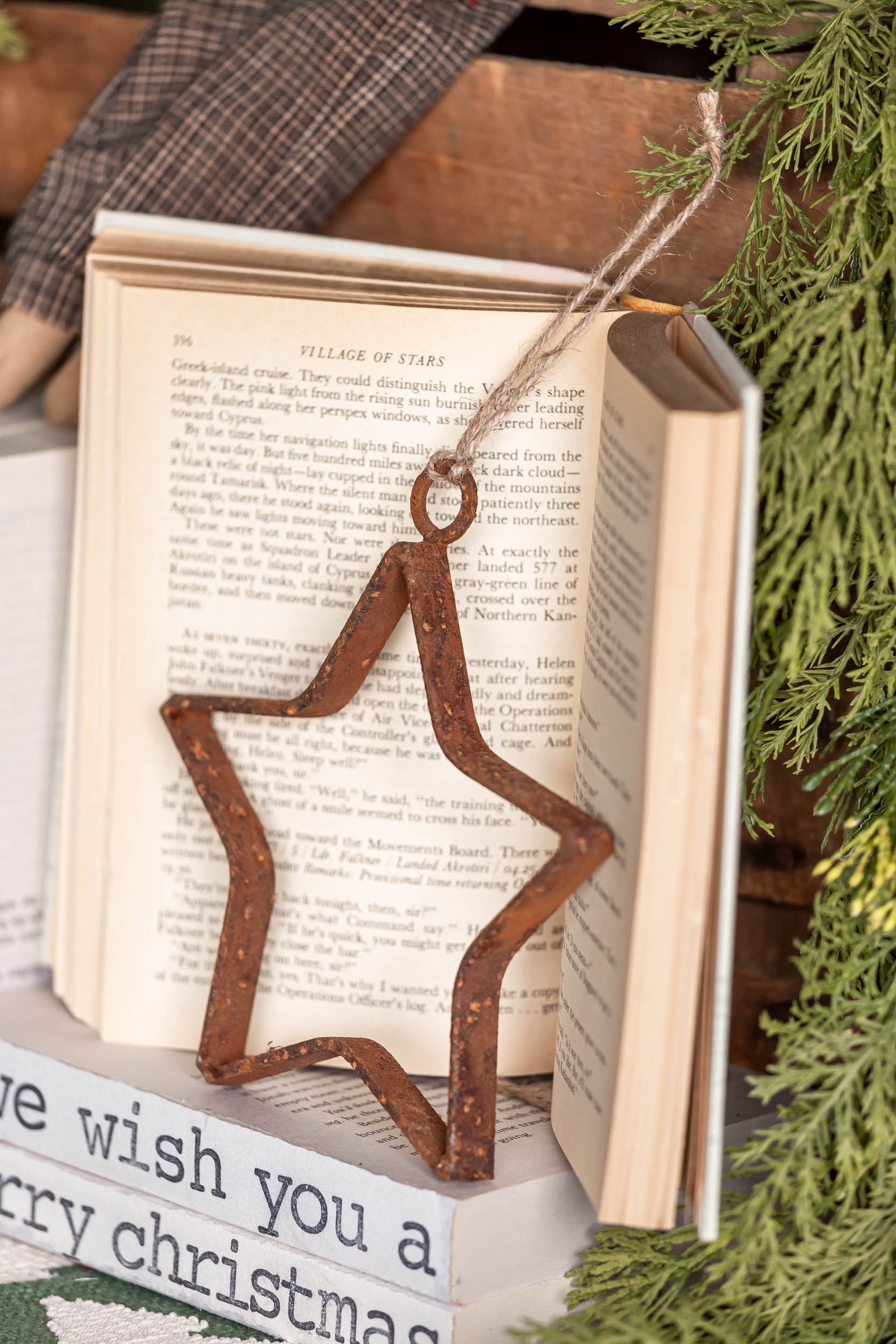 Salvaged Star Ornament* The Little Burlap Barn