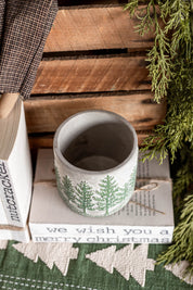 Concrete Pine Tree Pot The Little Burlap Barn