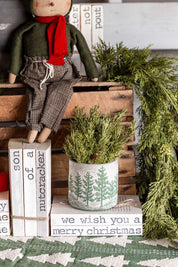 Concrete Pine Tree Pot The Little Burlap Barn