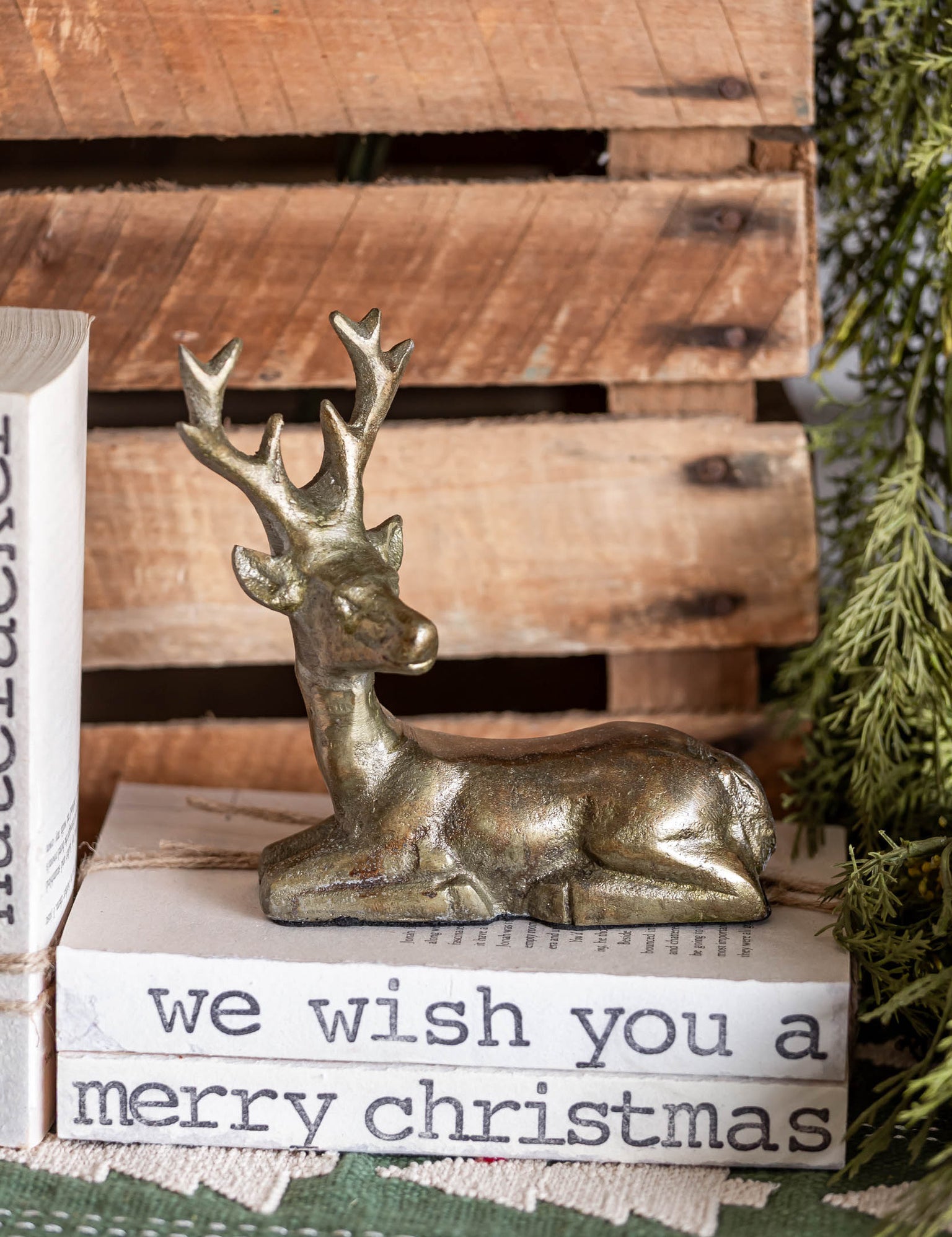 Gilded Deer The Little Burlap Barn