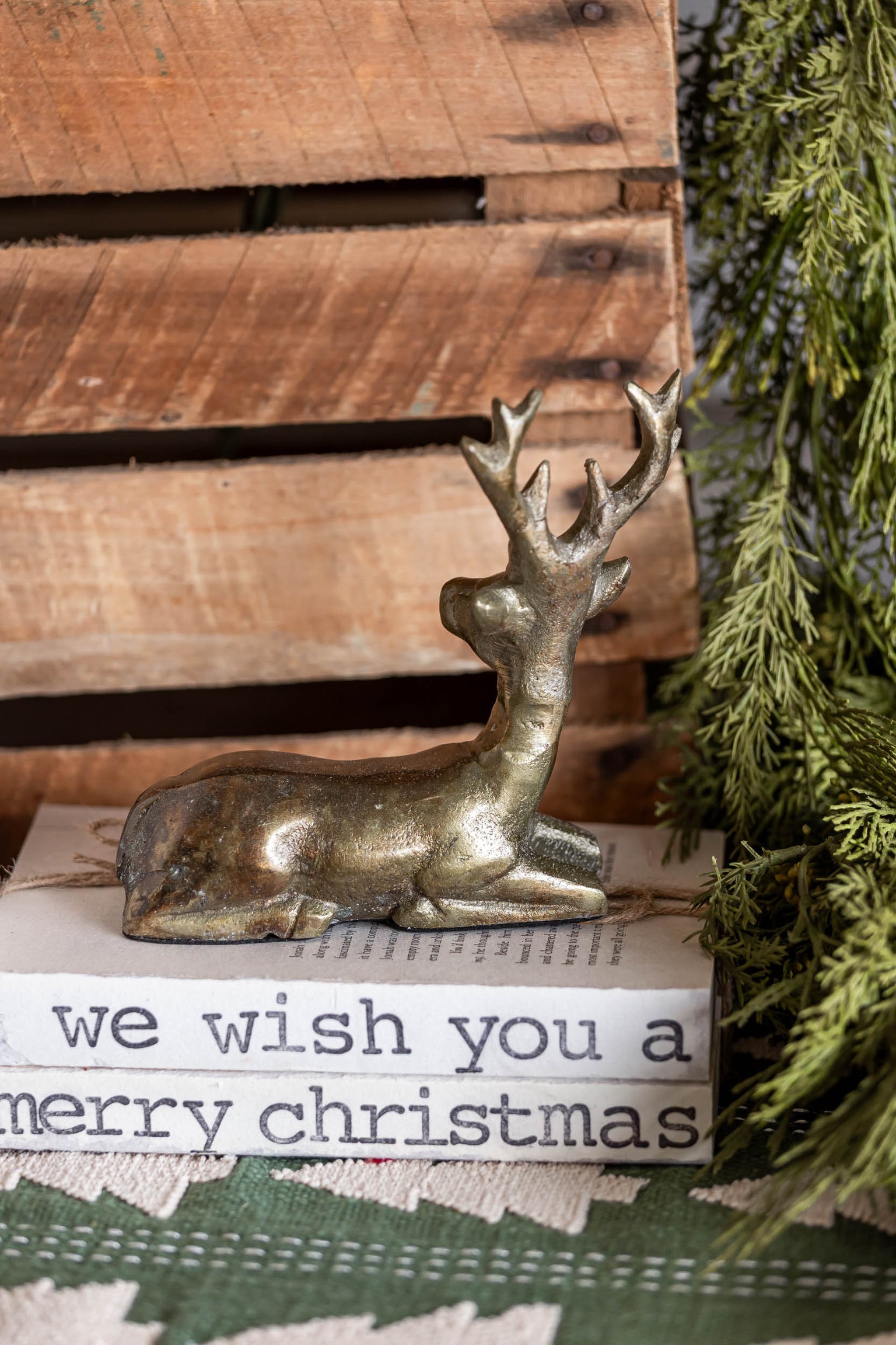 Gilded Deer The Little Burlap Barn