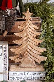 Mango Wood Carved Tree Abbott Collection