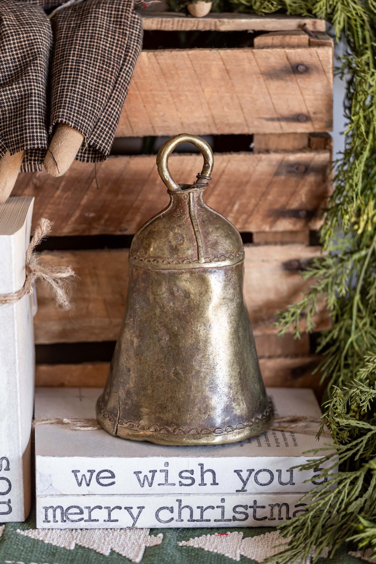 Vintage African Cow Bell The Little Burlap Barn