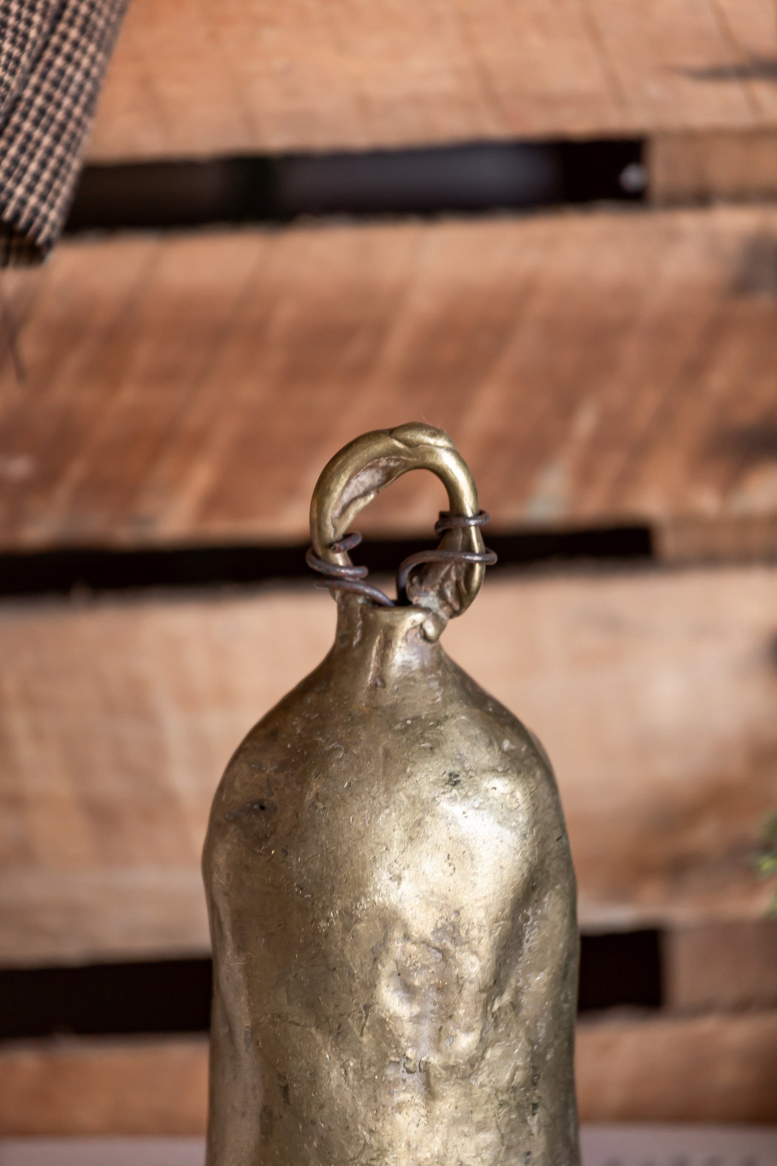 Vintage African Cow Bell The Little Burlap Barn