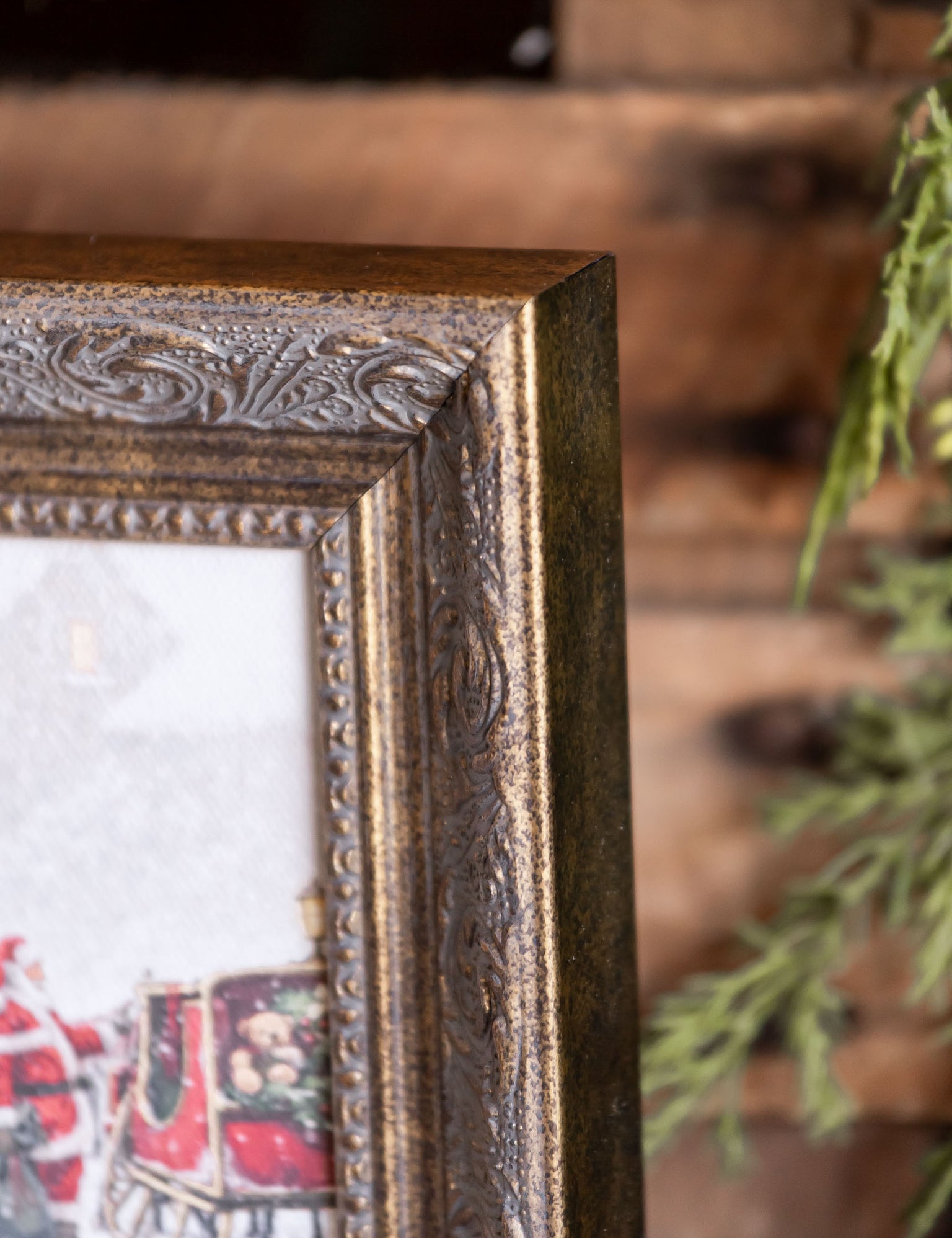 Santa's Sleigh Framed Art Petal Lane Home