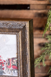Santa's Sleigh Framed Art Petal Lane Home