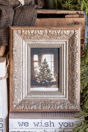 Glowing Christmas Tree Framed Art Petal Lane Home