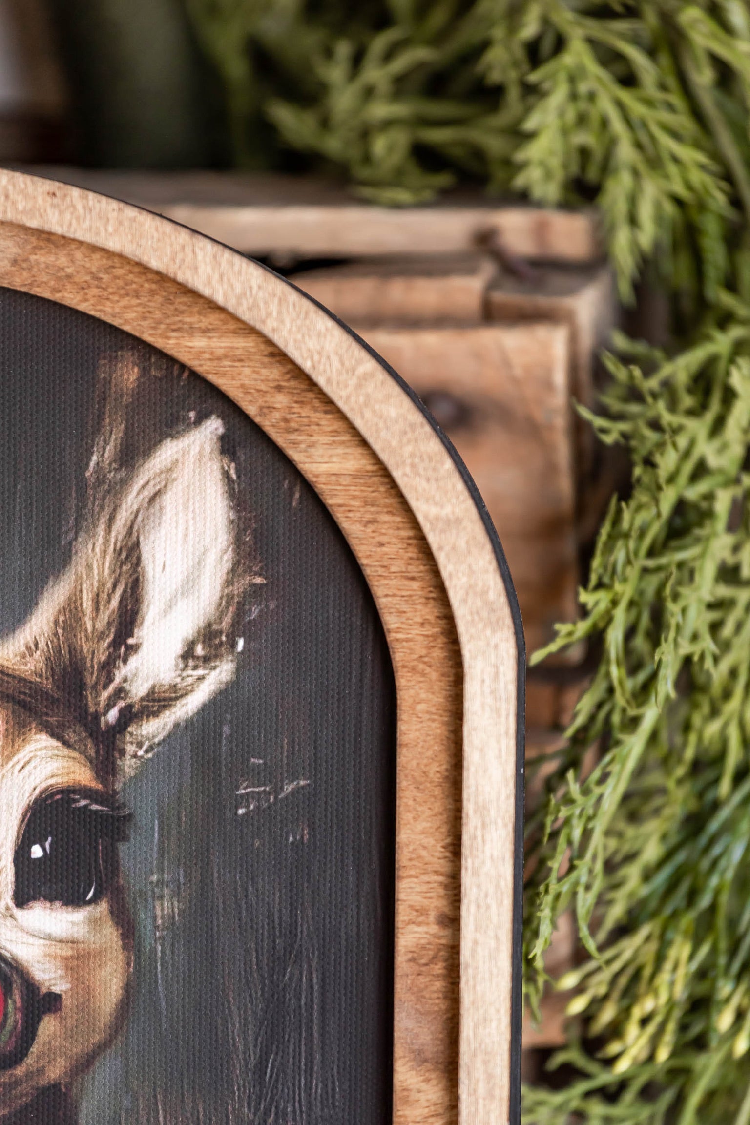 Rudolph Arched Framed Art The Little Burlap Barn