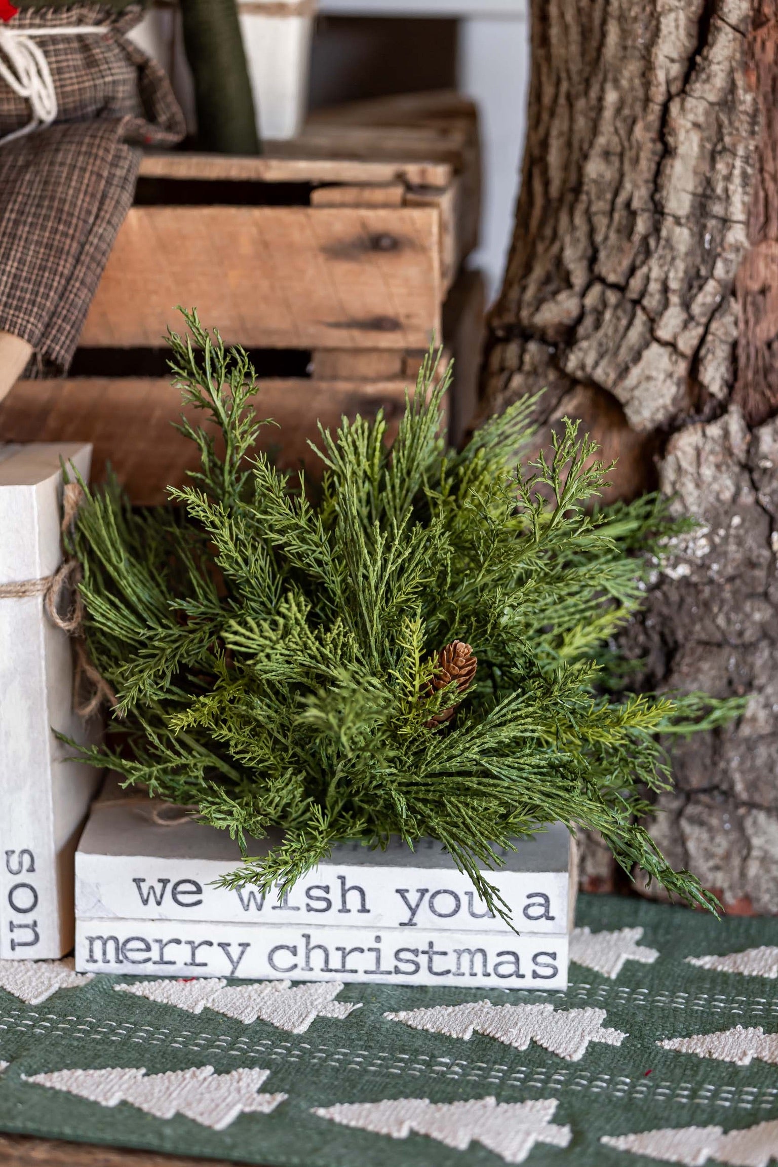 Green Cedar Sphere Lancaster and Vintage