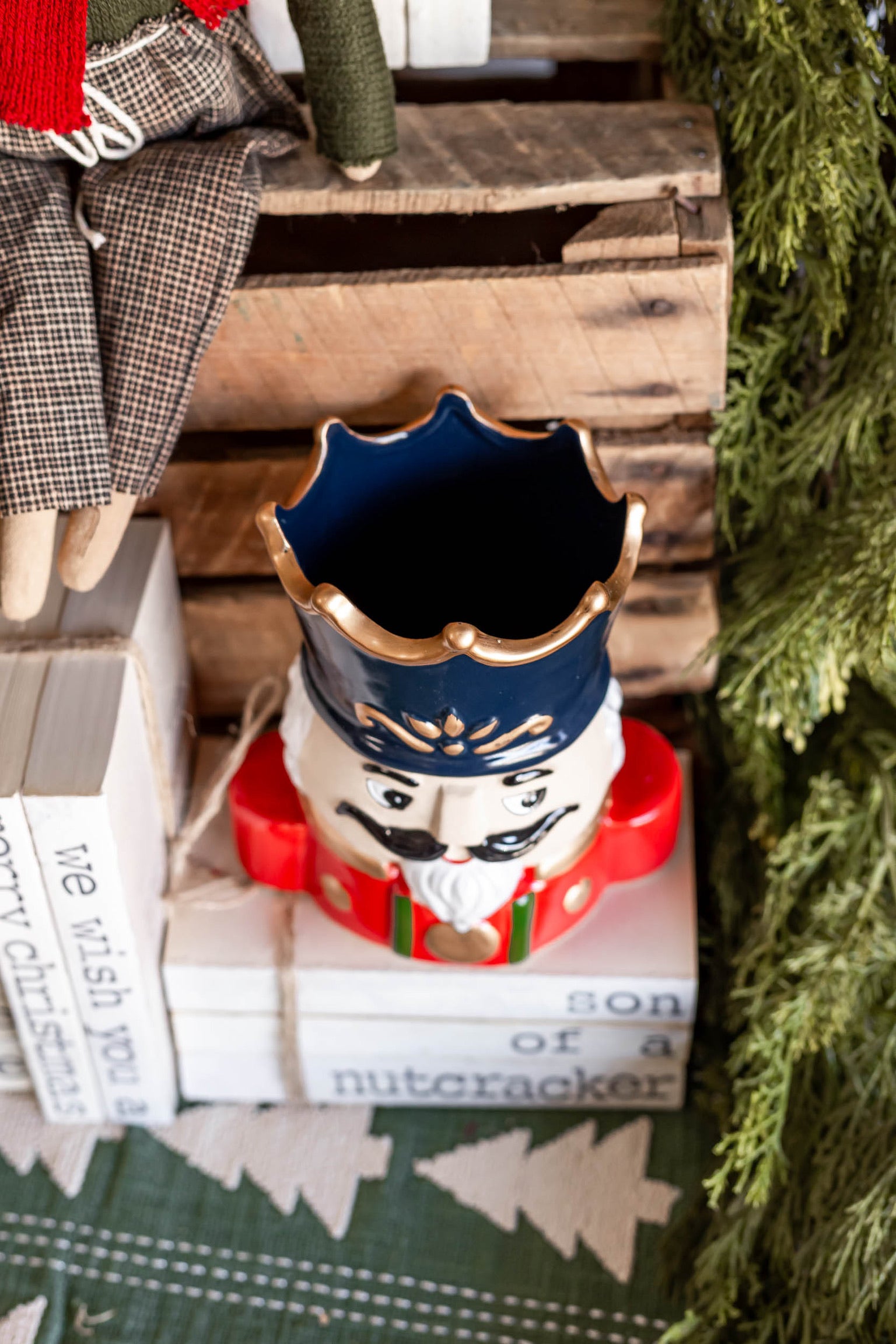 Nutcracker Vase The Little Burlap Barn