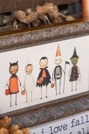 Spooky Friends Framed Art Petal Lane Home