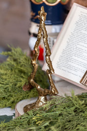 Hammered Metal Tree Accent Decor