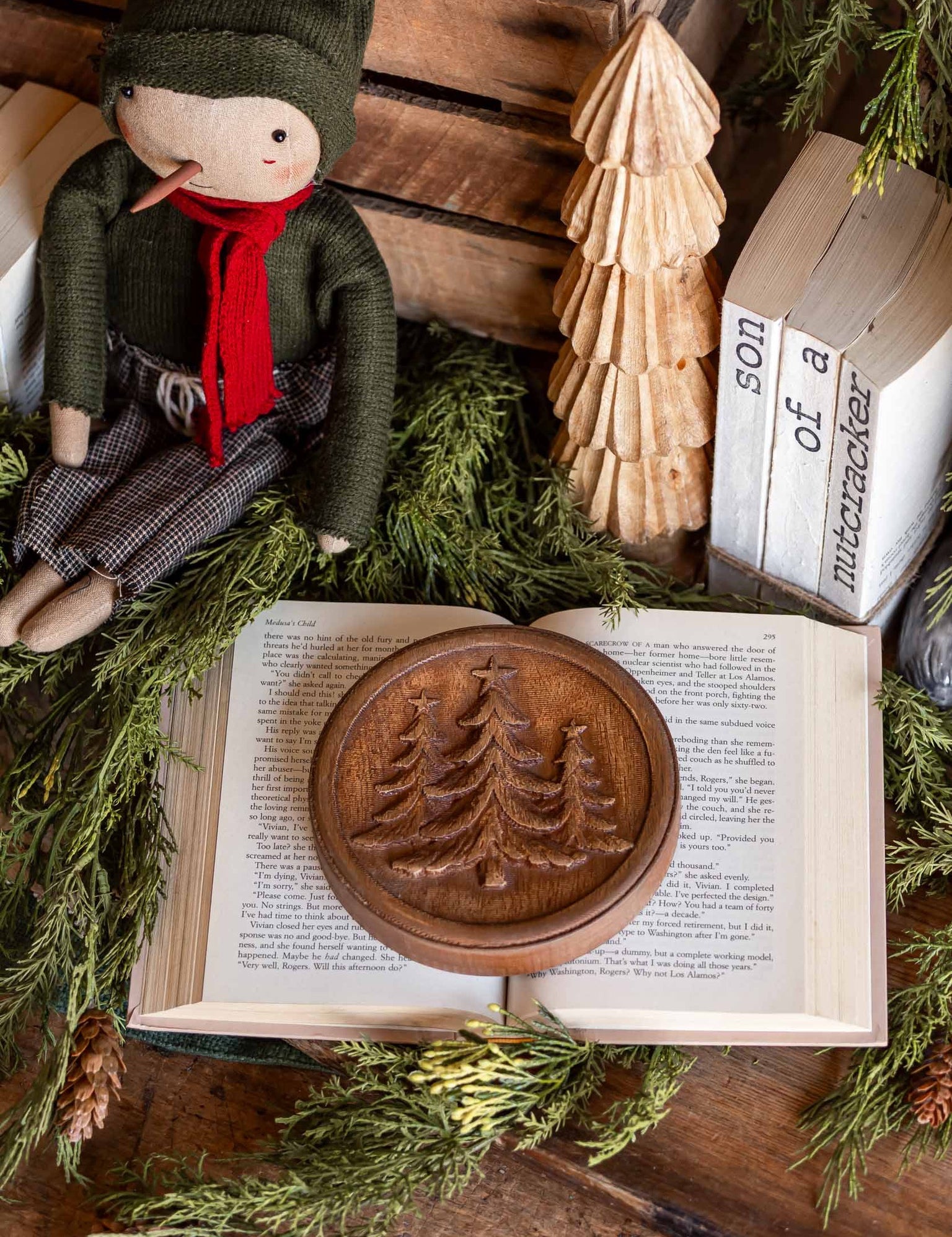 Christmas Trees Wall Plaque Ragon House