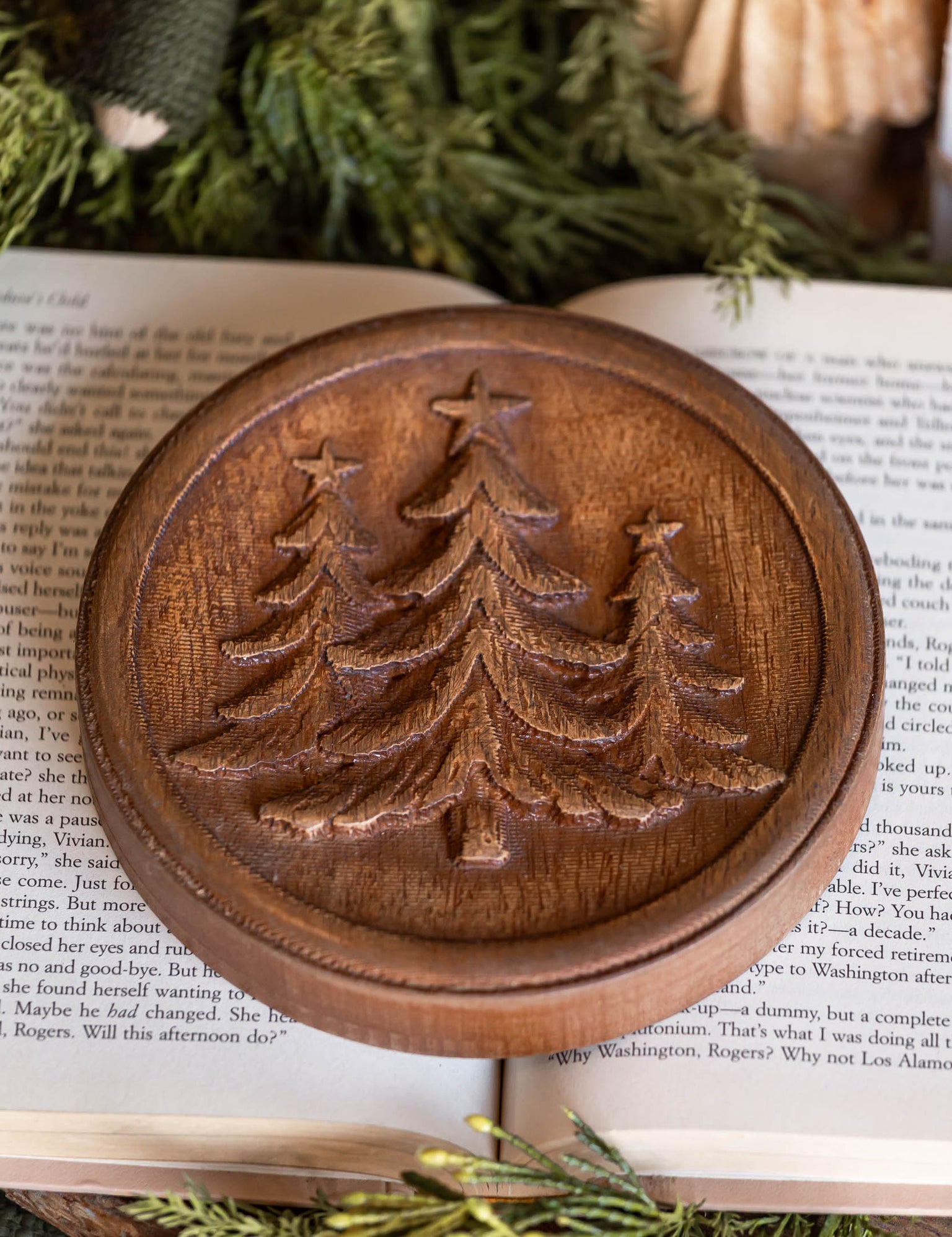 Christmas Trees Wall Plaque Ragon House