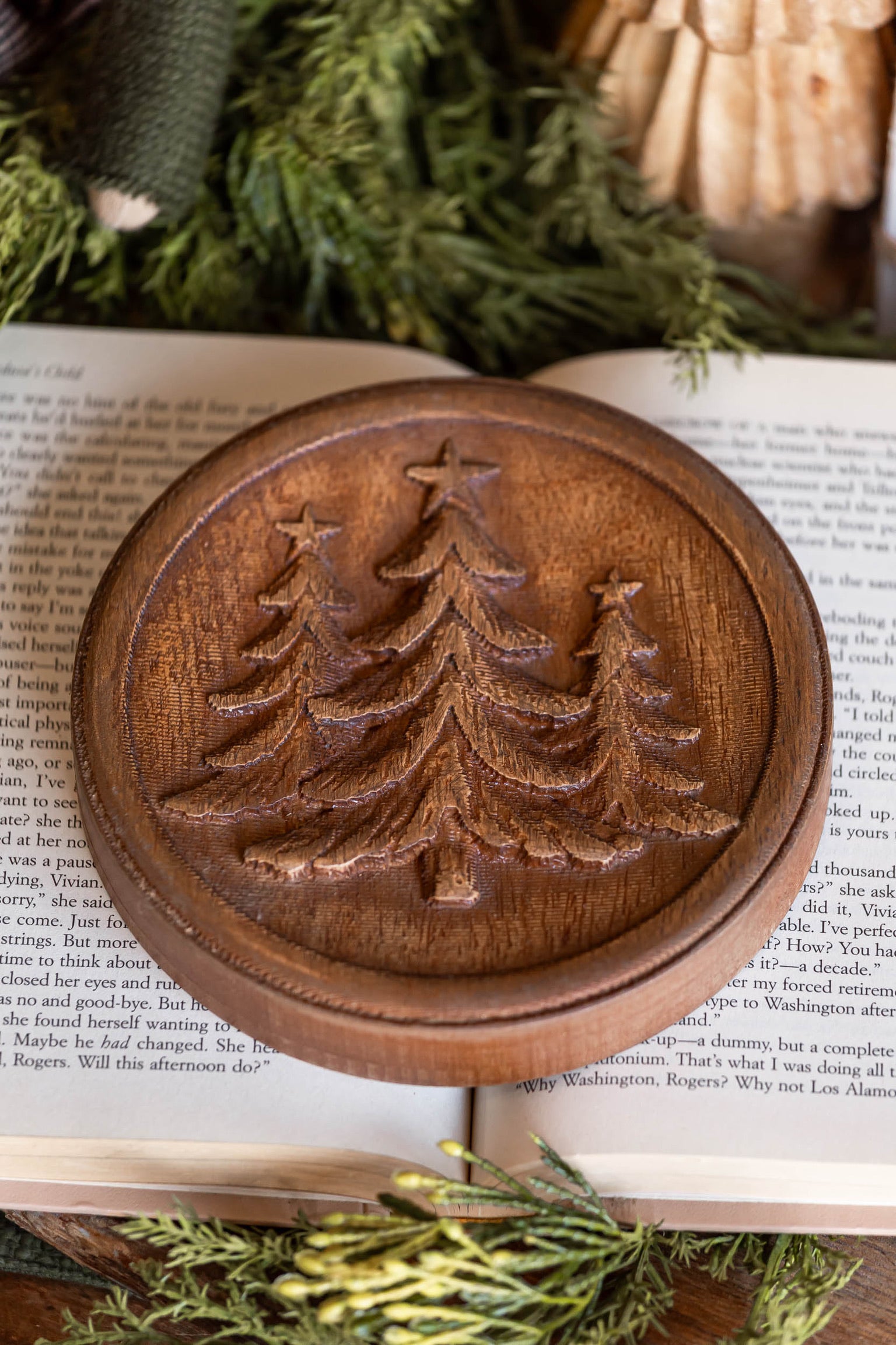 Christmas Trees Wall Plaque Ragon House