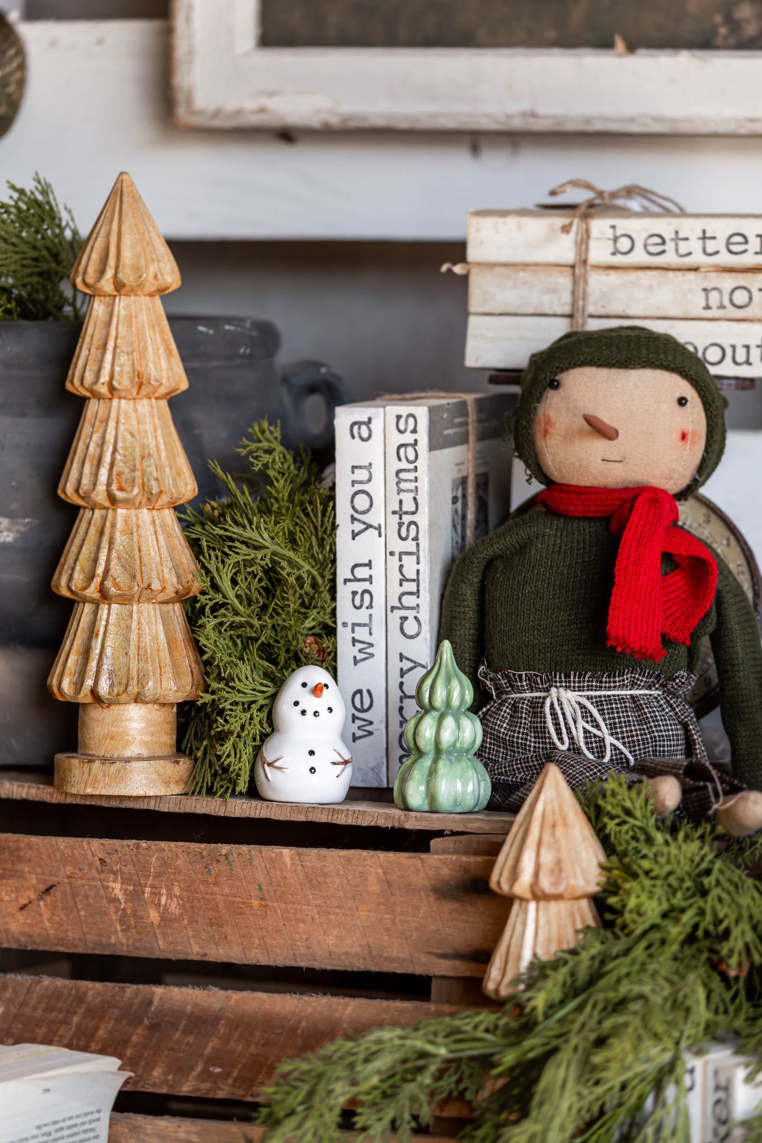Snowman S+P Shakers Creative Co-Op