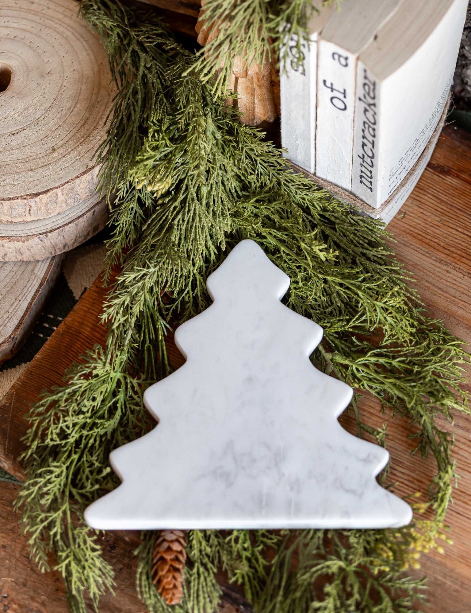 Marble Christmas Tree Creative Co-Op