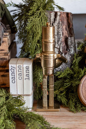 Gilded Standing Nutcracker Creative Co-Op