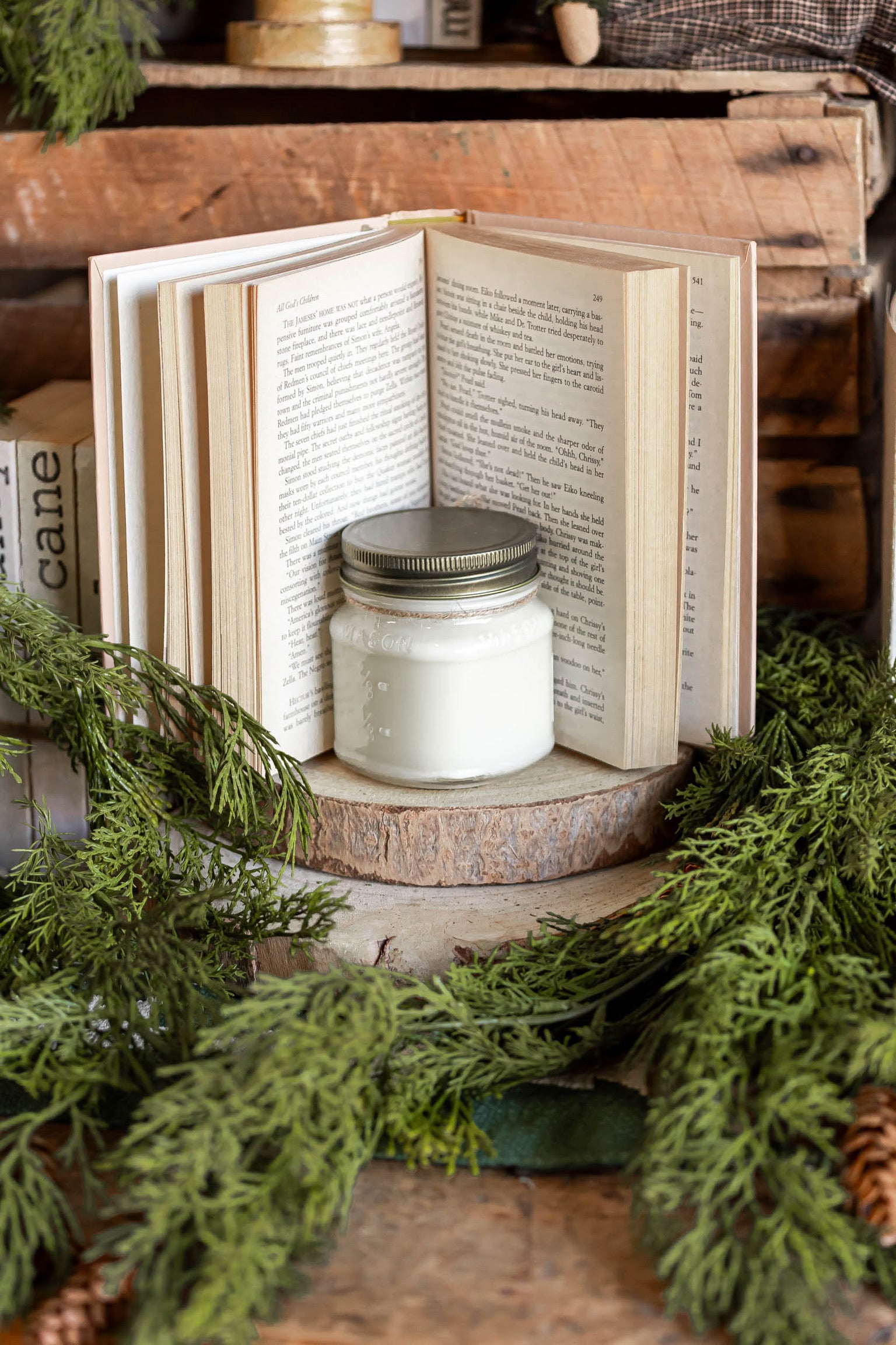 Brown Sugar Butterscotch Mason Jar Candle The Little Burlap Barn