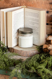 White Birch Mason Jar Candle The Little Burlap Barn