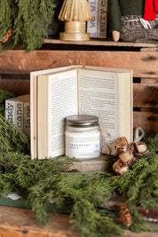 Cranberry Spice Mason Jar Candle The Little Burlap Barn