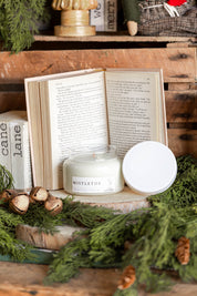 Apothecary Candle-Mistletoe The Little Burlap Barn