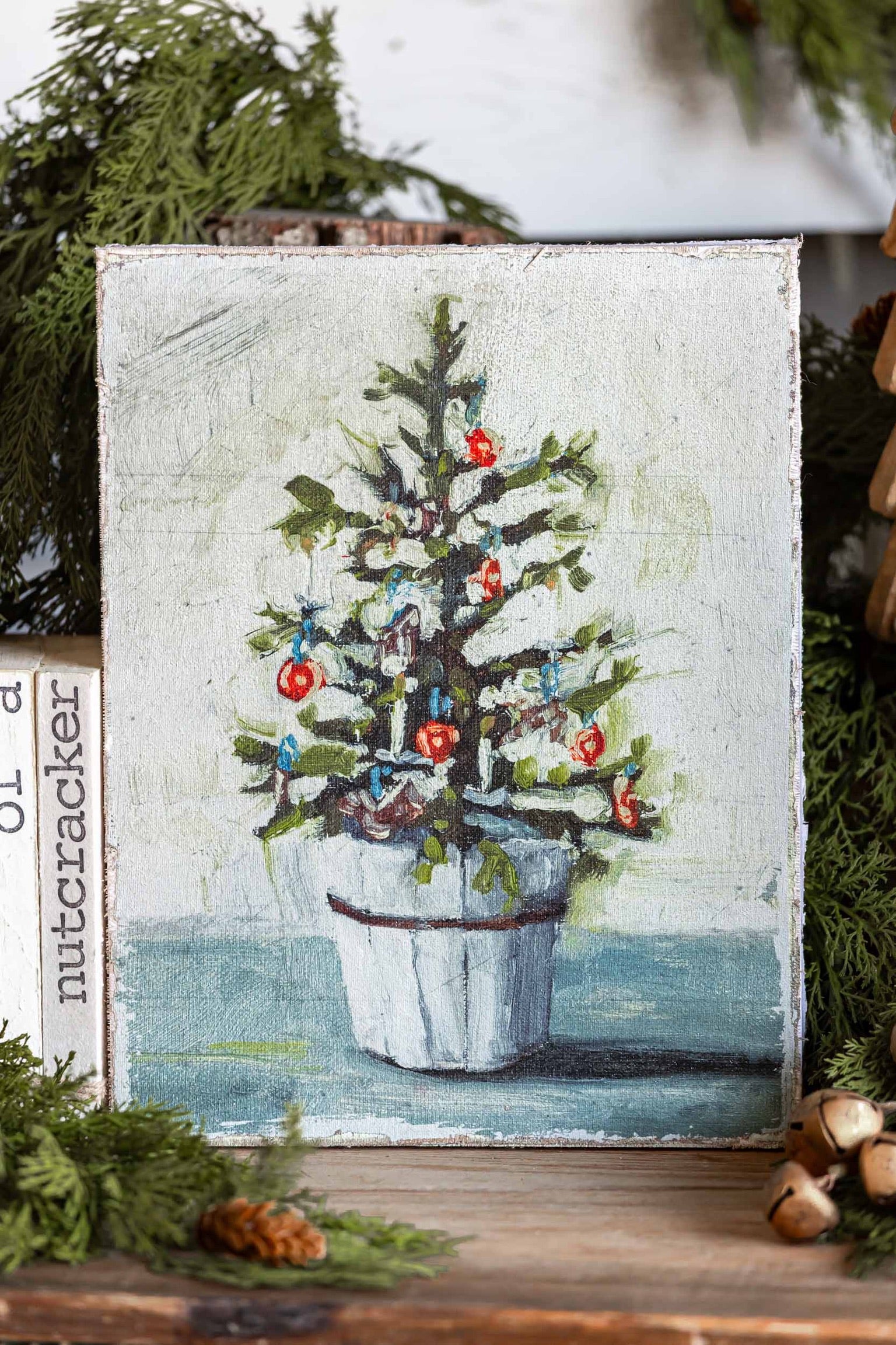 Christmas Tree Canvas Print Creative Co-Op