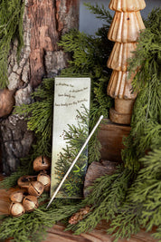 Gold Foil Christmas Tree Matches HomArt