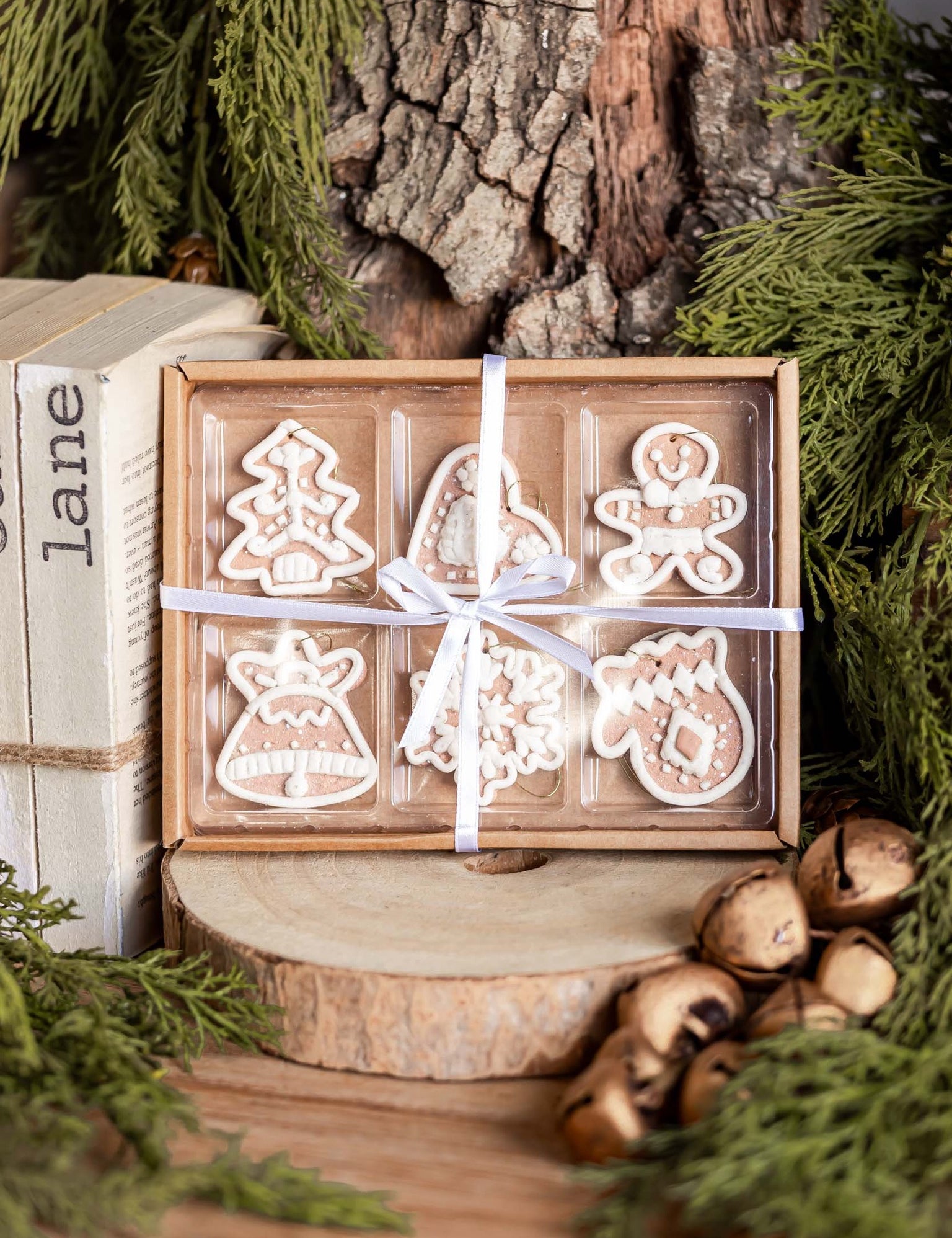 Gingerbread Cookie Ornament Set Raz Imports
