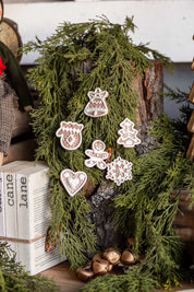 Gingerbread Cookie Ornament Set Raz Imports