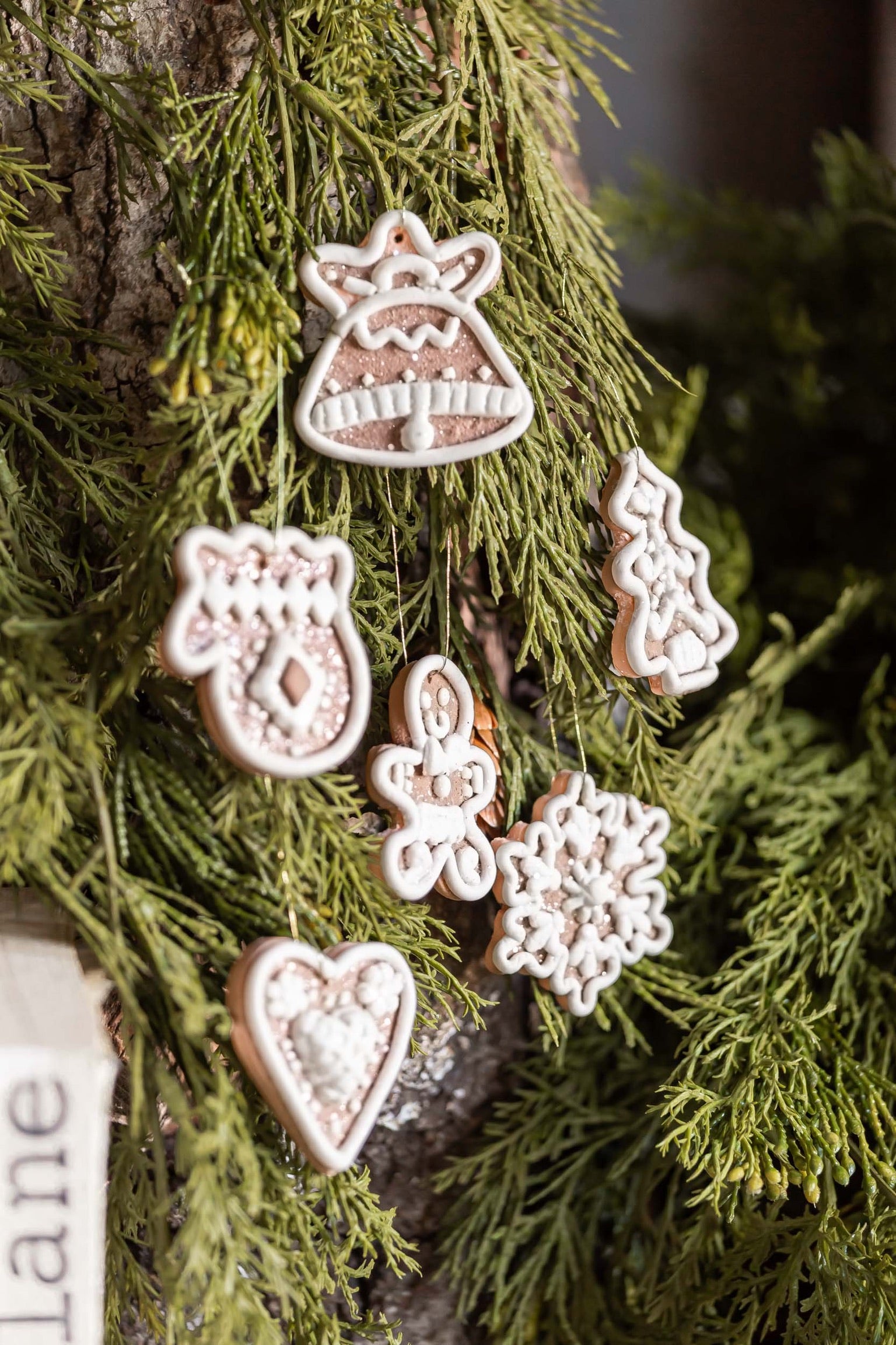Gingerbread Cookie Ornament Set Raz Imports