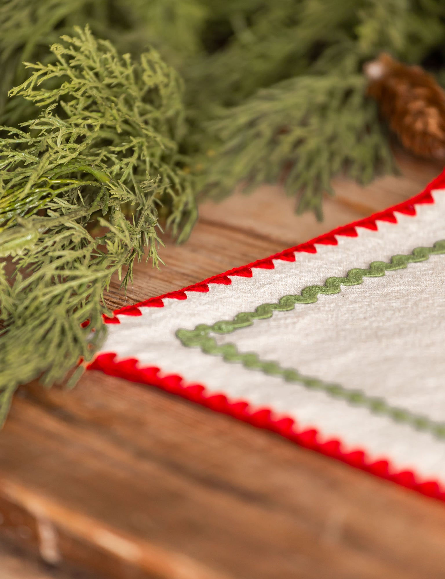 Noel Stripe Runner Creative Co-Op