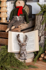 Hand-Forged Cast Iron Deer Wall Mount Creative Co-Op