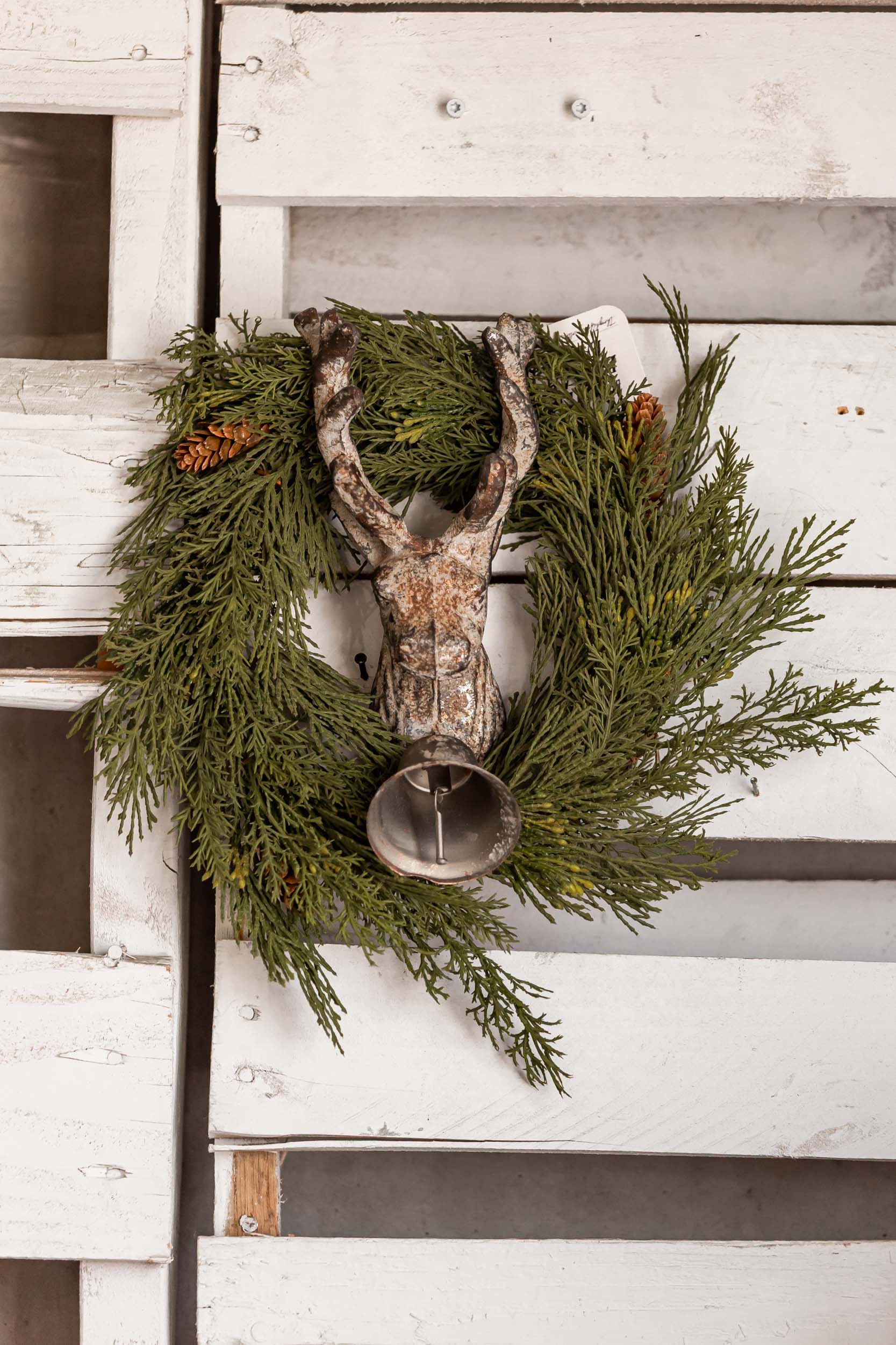Hand-Forged Cast Iron Deer Wall Mount Creative Co-Op