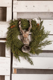 Hand-Forged Cast Iron Deer Wall Mount Creative Co-Op