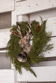 Hand-Forged Cast Iron Deer Wall Mount Creative Co-Op